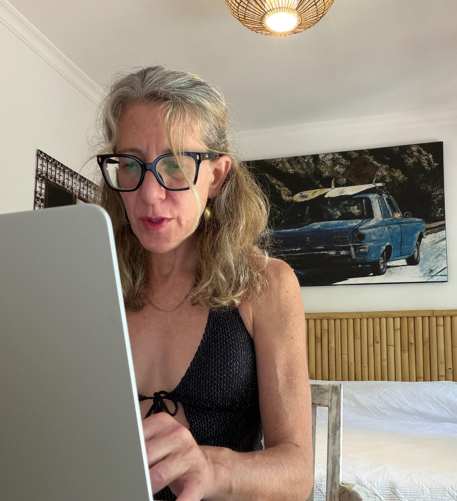 Liz Morgan writing